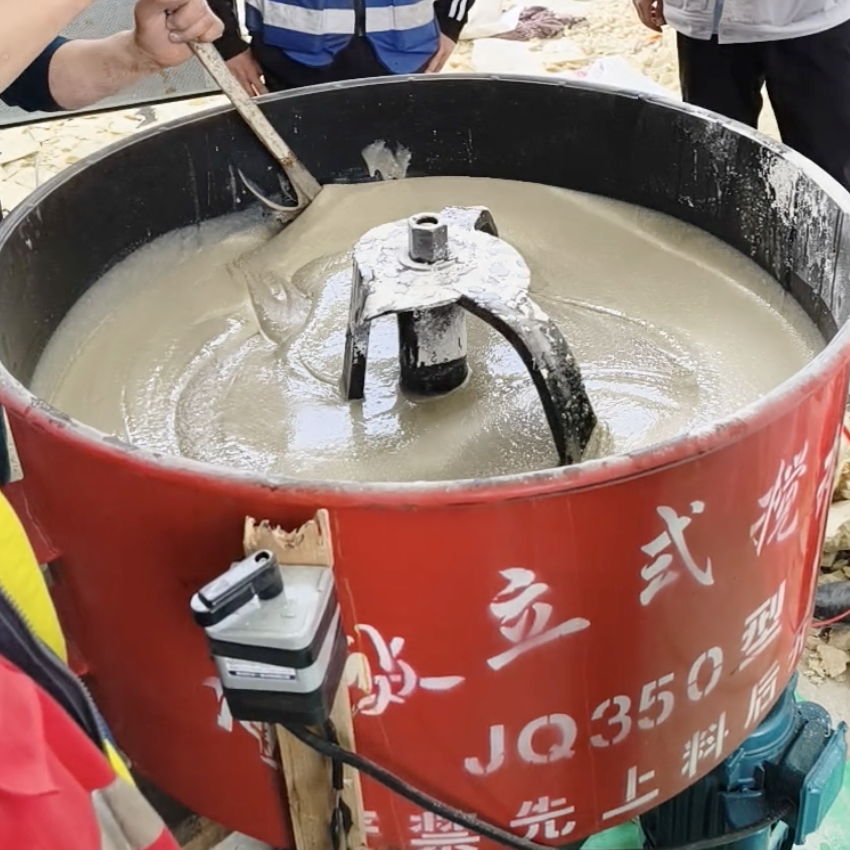常山汽轮机余热压缩机导热油设备底座耐高温环氧树脂灌浆料